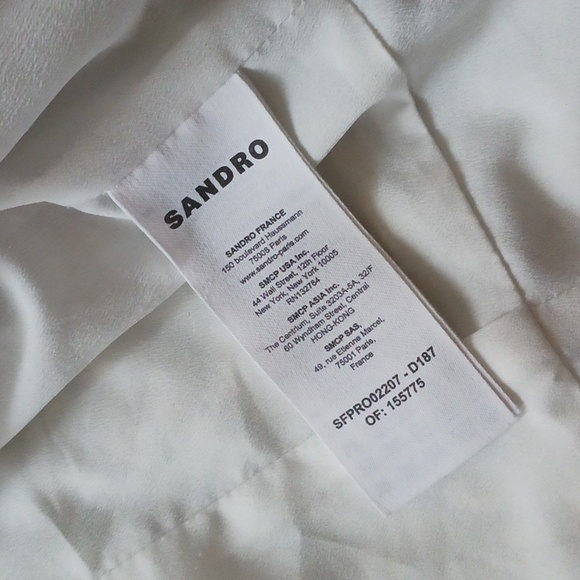 Sandro Bethany Tweed Dress Size 36 - Picture 9 of 14